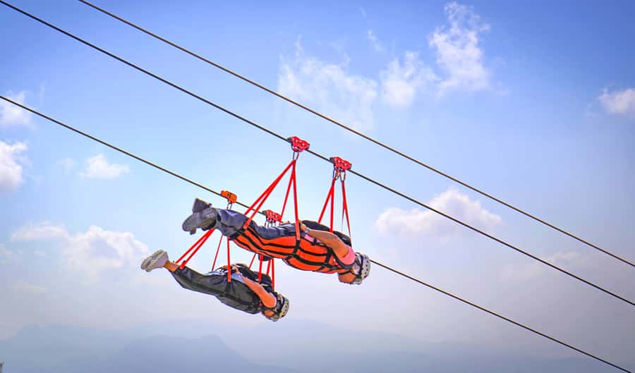 Ras al Khaimah: Jais Flight - World's Longest Zipline Ticket - Arriving at Jais Adventure Park