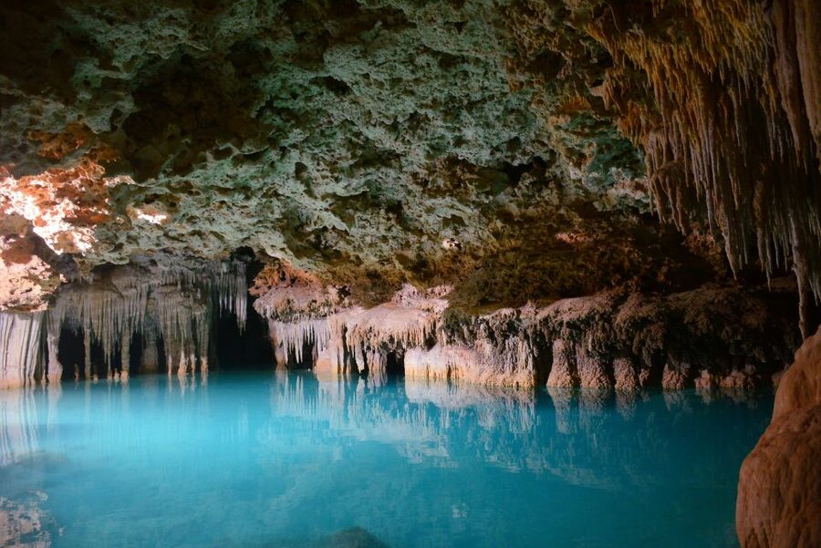 Rio Secreto Nature Reserve: Bicycle, Rappel & Ziplines Tour - Lunch brings the day back above ground