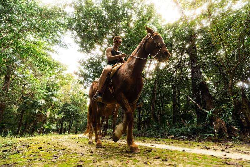 Riviera Maya: Horseback Ride, Zipline, and ATV Adventure - The Honda ATV ride through the jungle