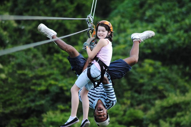 Roatan Canopy Zip Line and Beach Escape - Jungle ziplining with enough time in the air