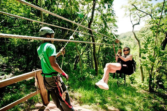 Roatan Canopy Zip Line and Beach Escape - What $65 gets you