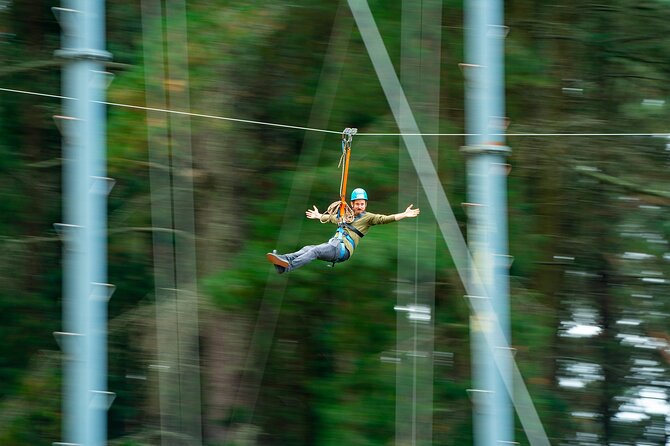 Rock Climb, Zipline and Mega Swing Experience - The three-person Mega Swing