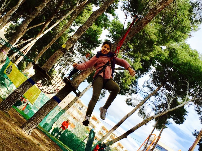 Salou: Bosc Aventura Salou Zip Lining Experience - The safety briefing comes first