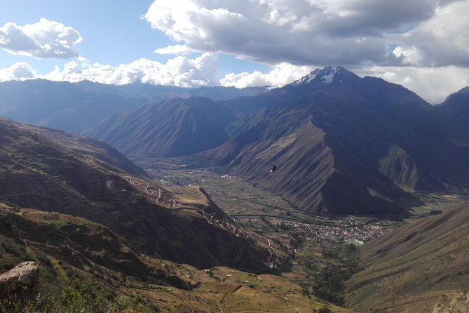 Sam's Zip Line in Sacred Valley - Flying over the Sacred Valley from Racchi