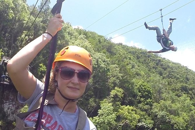 Samana Zip Line with Waterfalls & Culture Tasting - A high start above Samaná’s valley