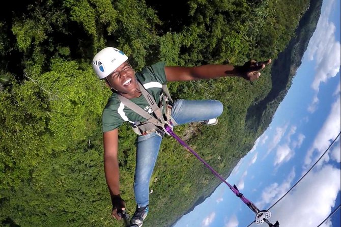 Samana Zip Line with Waterfalls & Culture Tasting - Who will enjoy this morning most