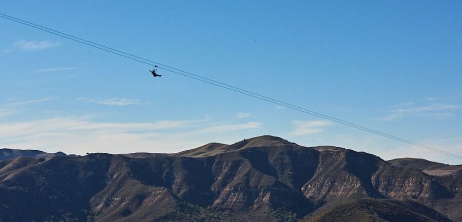 Santa Barbara: Zipline Tour with 4x4 Humvee Ride - Three fast lines above the Santa Ynez Valley