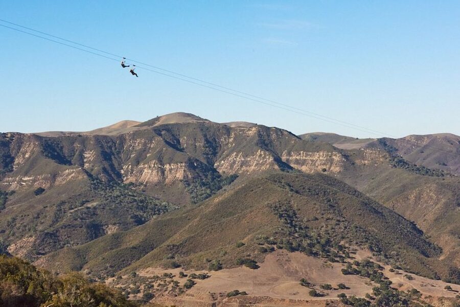 Santa Barbara: Zipline Tour with 4x4 Humvee Ride - From Basecamp to the launch point