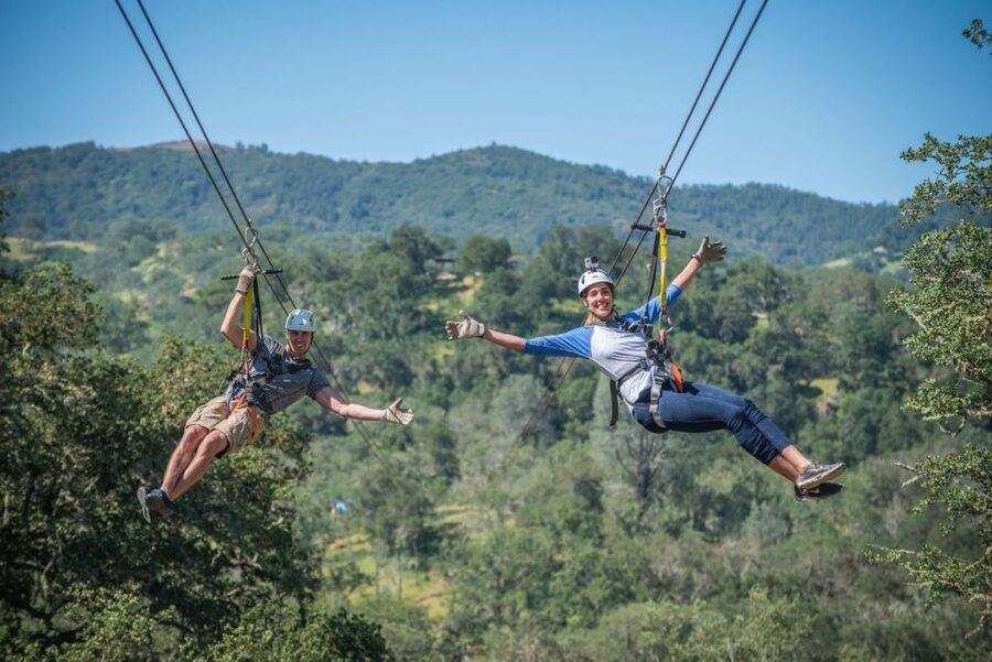 Santa Margarita: Zipline Adventure with 6 Different Ziplines - Six ziplines over Santa Margarita wine country