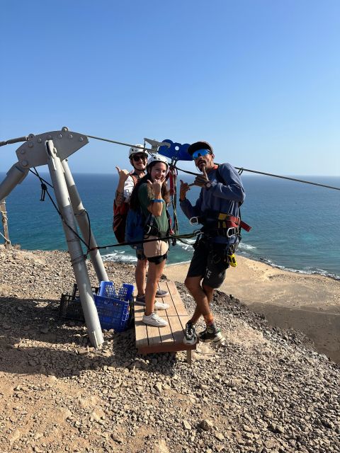 Santa Maria: Serra Negra Zipline Experience - Getting fitted with the helmet and harness