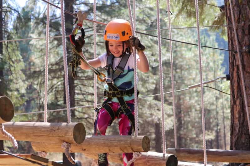 Sasquatch Hollow: Kids' Zipline Adventure - A first zipline adventure built for independence