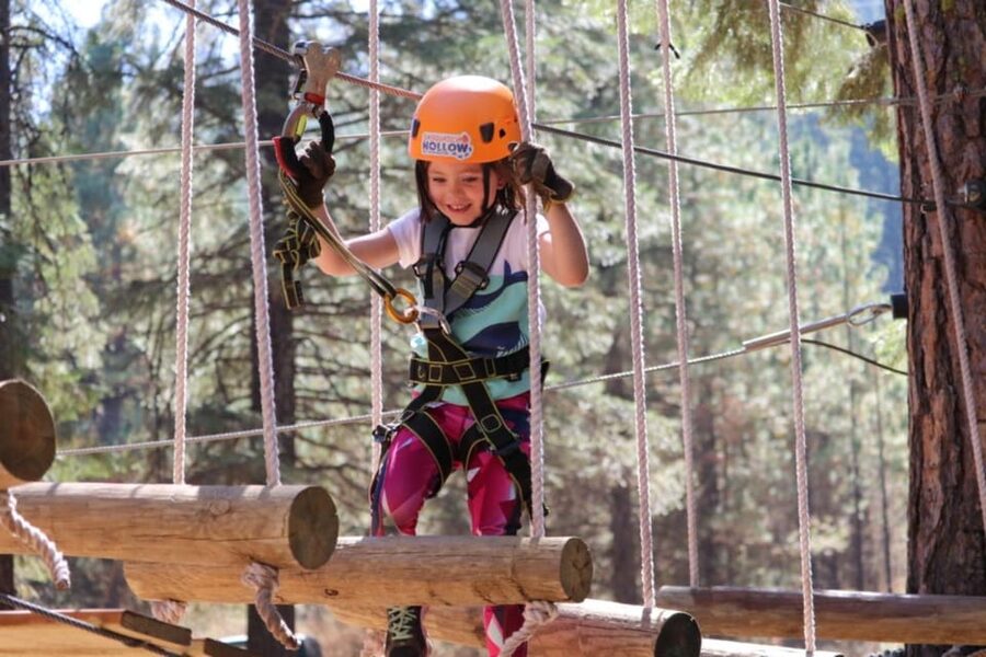 Sasquatch Hollow: Kids' Zipline Adventure - The guide’s role and the parent’s role