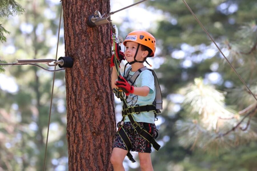 Sasquatch Hollow: Kids' Zipline Adventure - What happens at the Yurt Office