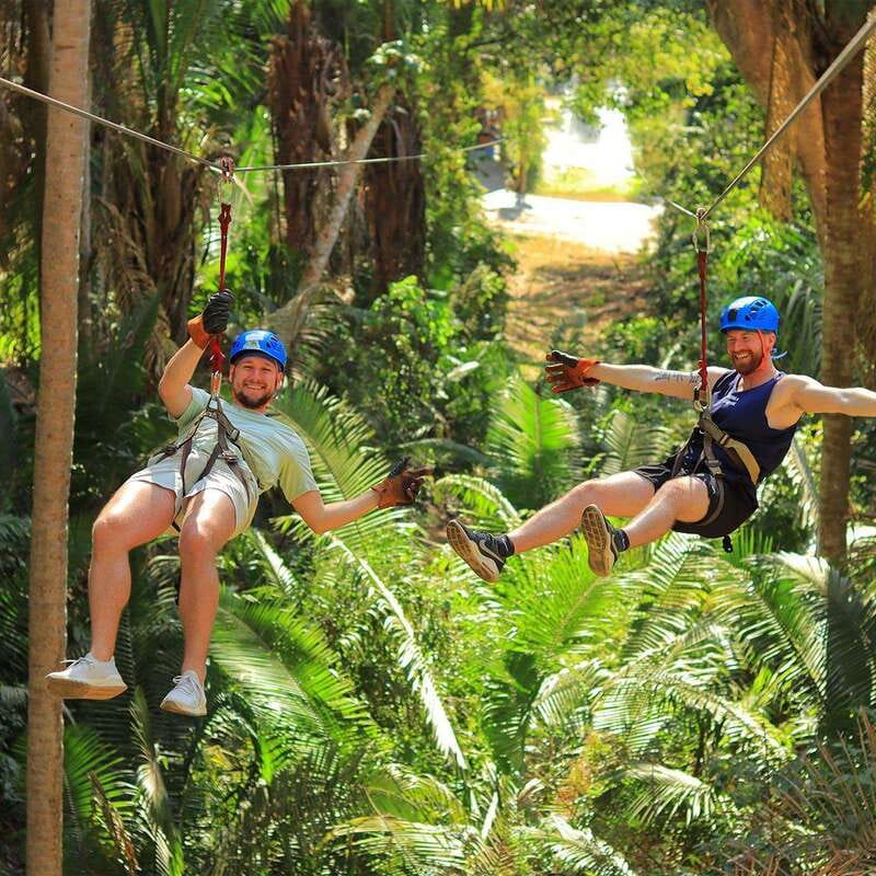 Sayulita: Canopy Tours & Zip-line Adventure - Thirteen zip-lines and two kilometers in the trees
