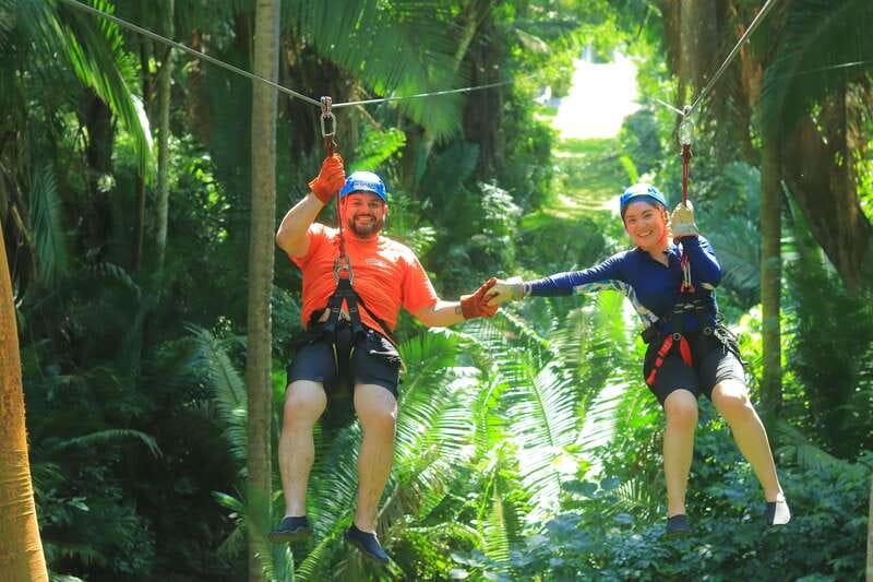 Sayulita: Canopy Tours & Zip-line Adventure - Beach views from 125 meters above sea level