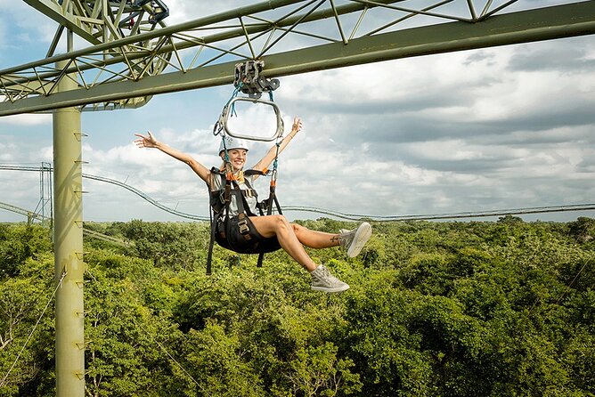 Selvatica Park Ziplines, Cenote, and ATV Tour From Cancun and Riviera Maya - ATV or Polaris RZR on the off-road circuit
