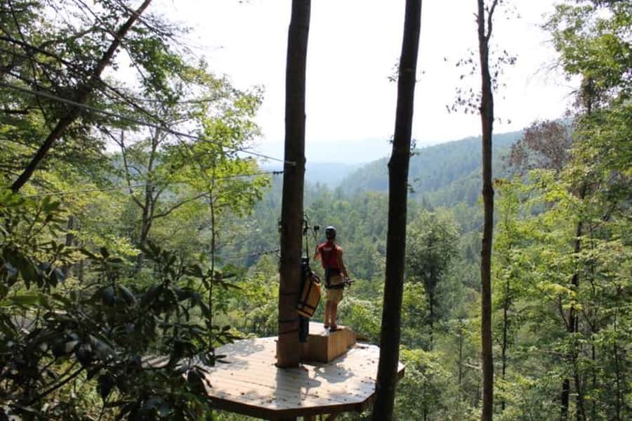 Sevierville: Waterfall Canopy Zip Lining in Smoky Mountains - What to wear and bring