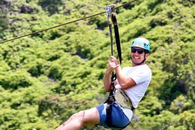 Shaka Zipline: 8 Line Zipline Tour (80 – 260 lbs)