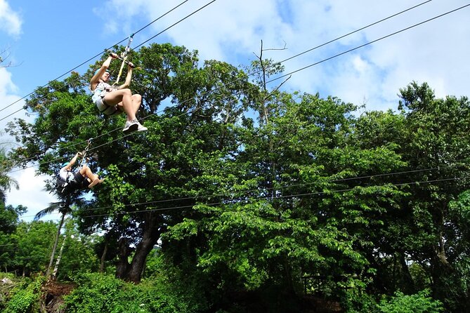 Shore excursion 7 waterfalls &5 zip lines amber cove & Taino bay - Seven Damajagua falls, with jumps and slides