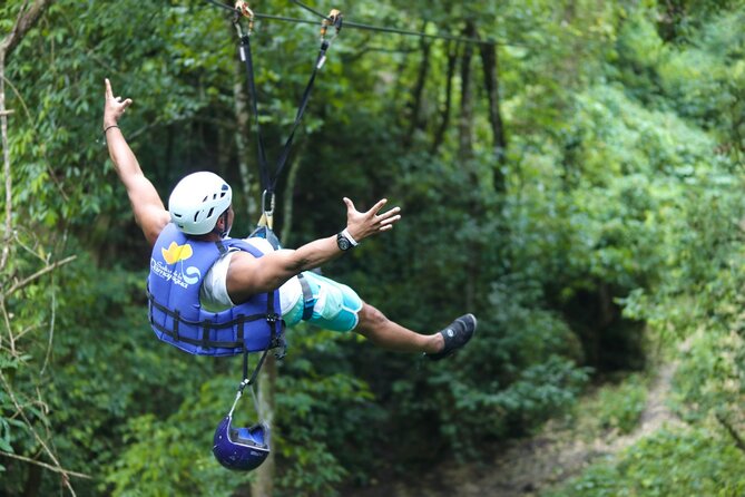 Short Excursion Ziplining & Waterfall, Taino Bay and Ambar cove. - A Fast Start From Taino Bay or Amber Cove
