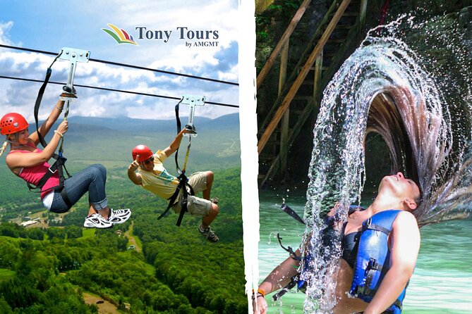 Short Excursion Ziplining & Waterfall, Taino Bay and Ambar cove. - Zip Lines Through the Forest Canopy