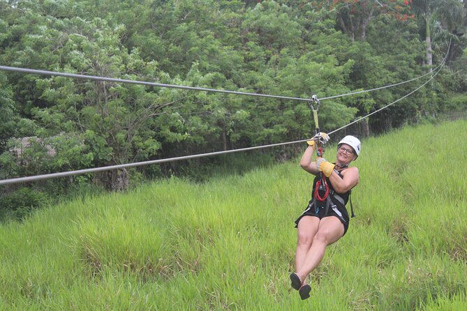Short Excursion Ziplining & Waterfall, Taino Bay and Ambar cove. - Waterfall Pools, Slides, and Jumps