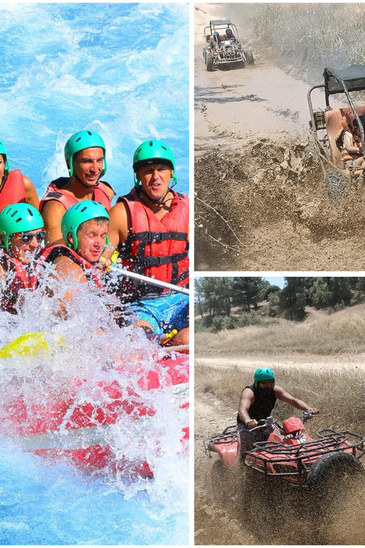 Side&Alanya:Rafting,Jeep,Quad/Buggy Safari/Zipline wLunch - Lunch gives the day a useful pause