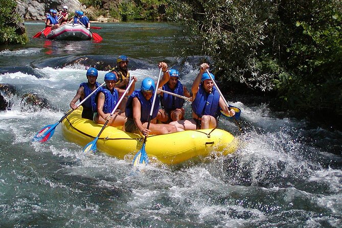 Side Combo Tour 3 in 1 Adventure Rafting Quad Zipline Exprience - Into the cold water for rafting