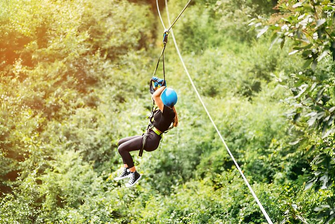Side / Manavgat : Combo Rafting , Buggy & Jeep & Zipline(4 in 1) - Zipline adds a quick burst of height