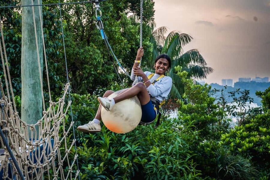 Singapore: Mega Adventure Zipline - Why Mega Adventure works for a Sentosa day