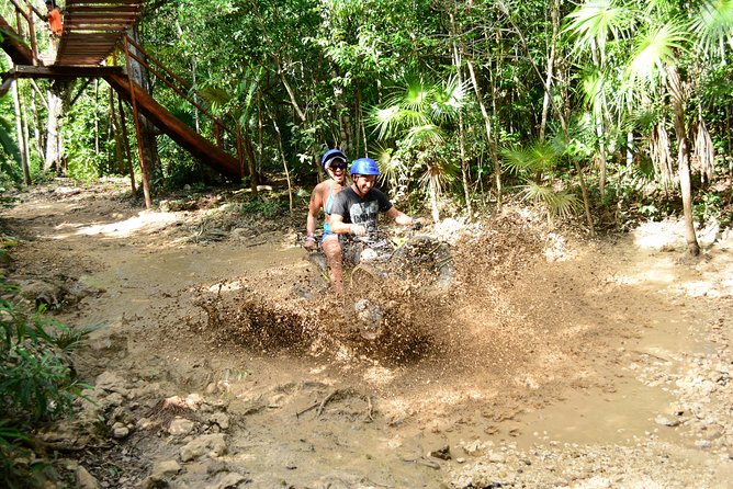 Single ATV, Horseback Riding, Ziplines and Cenote Swim - Hotel pickup, driving time, and the important service area