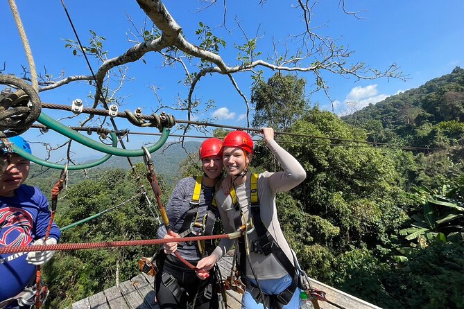 Sky Hawk Zipline Experience in Chiang Mai - 18 ziplines through the forest canopy