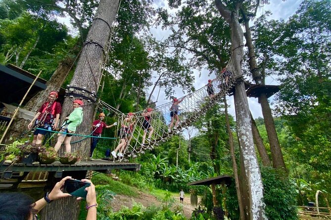Sky Hawk Zipline Experience in Chiang Mai - Getting to the forest above Chiang Mai