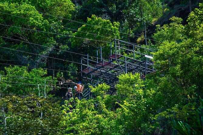Sky High Zipline and Wang Sai Waterfall Views on Koh Phangan - Safety, clothing, and physical requirements