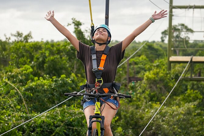 Sky Trail: Sky Bike, Tarzania, Bungee Swing & Zip Line with lunch - Arrival, timing, and practical planning