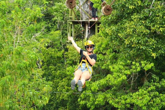 Solo ATV 4 Ziplines, Lunch, Transportation and Tequila Tasting - The 30-minute ATV ride through the jungle
