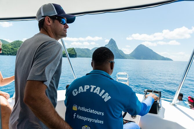 Soufriere Catamaran Excursion with Zip Lining from Castries - Returning through Marigot Bay