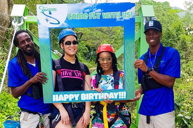 St. Kitts Zipline Experience - The final dual line adds a proper finish