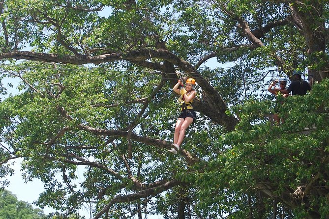 St. Lucia Morne Coubaril Estate Zipline Experience - Training first, then the first cable