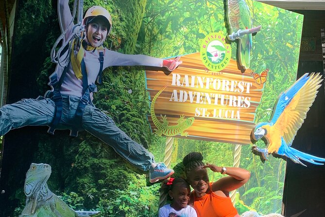 St Lucia Private Zipline and Shopping Adventure - What the $149 price gets you