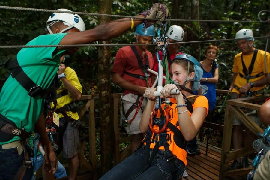 St Lucia Ultimate 3 Package: Aerial Tram Zip Line & Hiking - Getting There From Castries and the North