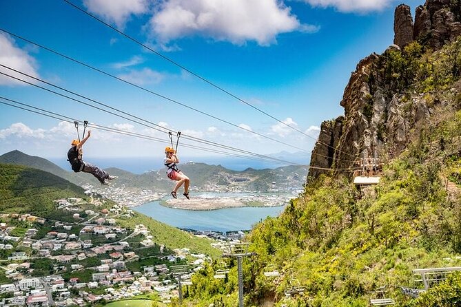 St Maarten Full Combo: Flying Dutchman, Zip Line & Schooner Ride - Starting at Rockland Estate near Philipsburg