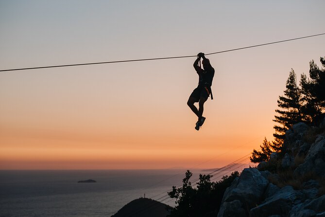 Sunset Zipline Dubrovnik Experience - A careful introduction before the first real ride