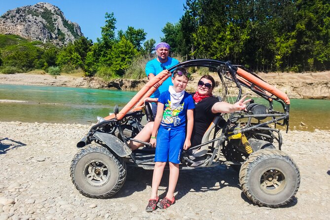 Super Combo 4in1 Rafting, Jeep, Buggy & Zipline f/Side - From Side to Köprülü Canyon