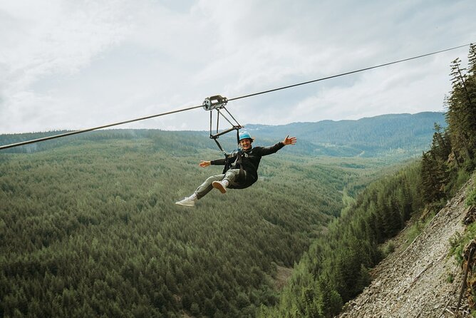 Superfly Ziplines on Cougar Mountain - includes 4 ziplines! - Weather, cancellations, and timing risks