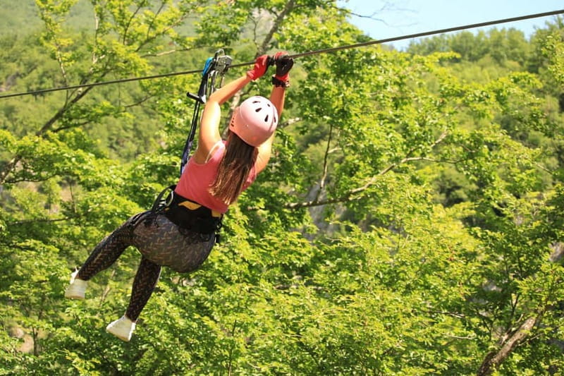 TARA BRIDGE: The longest and the fastest Zip Line Adventure - The 10-minute SUV ride back