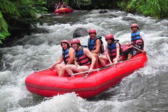 Telaga Waja River Rafting Bali & Zipline (Less Stairs) - From Hotel Pickup to the Starting Point