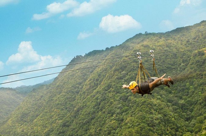 The Beast Zipline at Toroverde Adventure Park in Puerto Rico - One ride means one ride