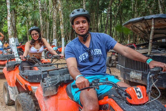 The best adrenaline day Atvs shared, ziplines and cenote Playa del Carmen - A morning in the Puerto Morelos jungle