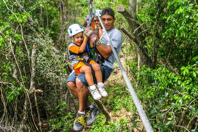 The Best Adrenaline Park! ATV´s Ziplines & Cenote swim experience from Cancun - Hotel pickup is convenient, but not always smooth